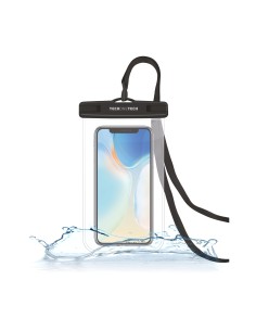 Funda impermeable colgante de agua PVC IPX8 negra 2