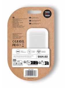 Auriculares inalámbricos SIUX.02 blancos TWS 6H 2