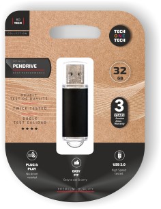 Basic black pendrive 32 Gb memoria usb