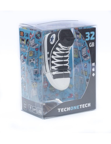 Black Reverse zapatilla pendrive 32 Gb