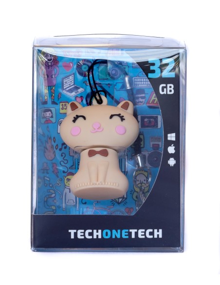 Gato Minimi 32 Gb pendrive Memoria USB