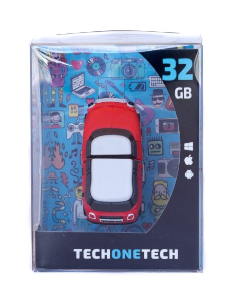 Mini cooper S rojo 32 Gb pendrive coche