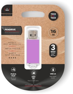 Basic Light Purple pendrive 16 Gb memoria usb