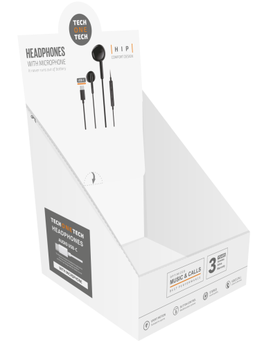 Pack ahorro auriculares HIP USB-C 10u (5+5)