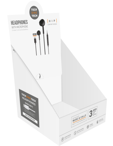 Pack ahorro auriculares HIP USB-C 10u (5+5)