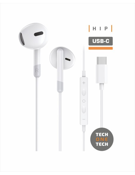 Pack ahorro auriculares HIP USB-C 10u (5+5)
